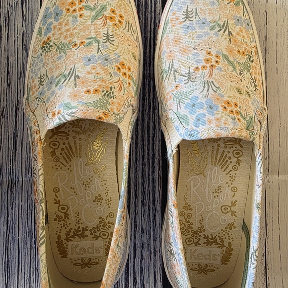 Keds + Rifle Paper Company Double Decker Women's Shoes (Meadow) - Picture 2 of 8